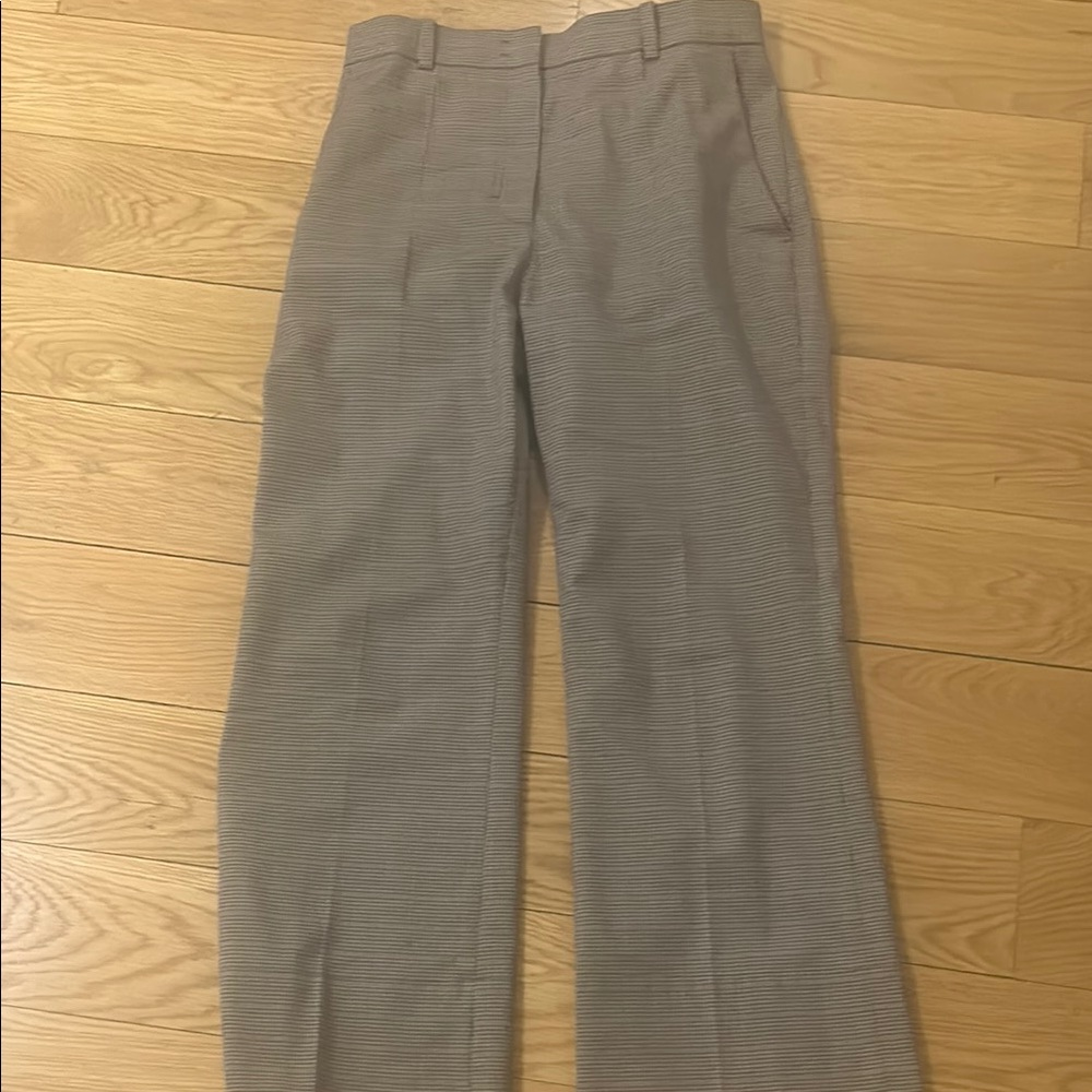 Classic Gray Pinstripe Trousers